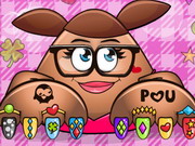 Online game Pou Girl Great Manicure