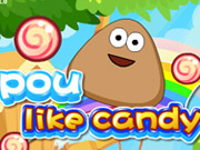 Online game Pou Like Candy