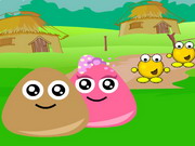 Igrica za decu Pou Village Adventure