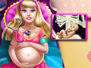 Online game Pregnant Barbie Emergency