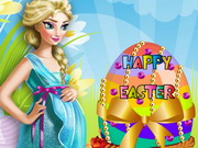 Pregnant Elsa Easter Egg