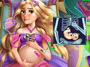 Online game Pregnant Rapunzel Emergency