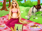 Igrica za decu Pregnant Rapunzel Picnic Day