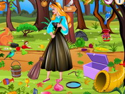 Online igrica Princess Aurora Forest Cleaning