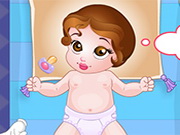 Online igrica Princess Belle Baby Wakes Up in Night