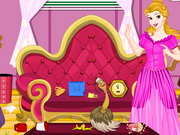 Online game Princess Belle Room Cleaning