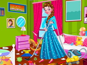 Online igrica Princess Elsa Bedroom Cleaning