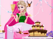 Online igrica Princess Elsa Birthday Cleaning