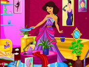 Princess Jasmine Living Room Cleaning