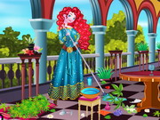 Igrica za decu Princess Merida Palace Cleaning