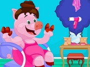 Princess Piggy Hair Salon
