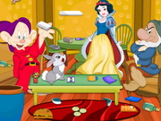 Igrica za decu Princess Snow White Room Cleaning