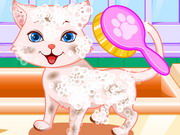 Online game Puppy And Kitty Salon