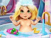 Online igrica Rapunzel Baby Bath