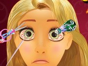 Igrica za decu Rapunzel Eye Doctor