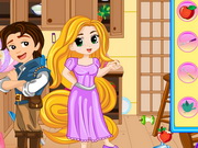 Online game Rapunzel Messy Kitchen
