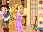 Igrica za decu Rapunzel Messy Kitchen