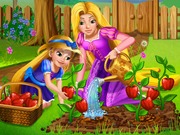Online igrica Rapunzel Mommy Gardening