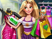 Online igrica Rapunzel Realife Shopping free for kids