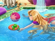 Igrica za decu Rapunzel Swimming Pool