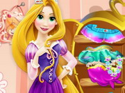 Online igrica Rapunzel Wardrobe Cleaning