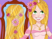 Online game Rapunzel Wedding Braids