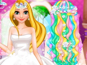 Igrica za decu Rapunzel Wedding Hair Design