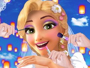 Online game Rapunzel Wedding Makeup