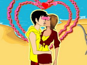 Online igrica Seashore Kissing