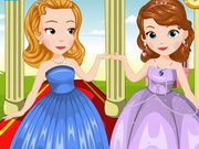 Online igrica Sofia and Amber Flower Girls free for kids