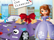 Online game Sofias new car cleaning