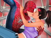 Online igrica Spiderman Kissing 2