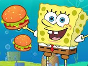 Igrica za decu Spongebob Cannon Hamburgerun