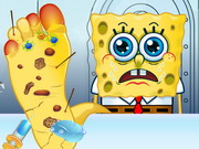 Online game Spongebob Foot Doctor