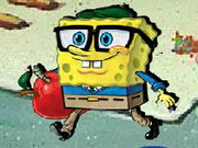 Online igrica Spongebob Go To School free for kids