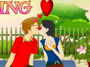 Online game Square Park Kissing