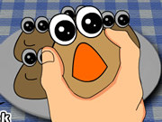 Online game Squeeze Pou