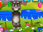 Online igrica Tom Birthday Cleaning free for kids