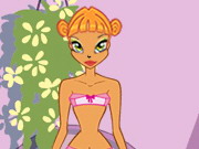 Igrica za decu Winx dress up