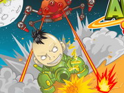 Online igrica Alien Striker free for kids