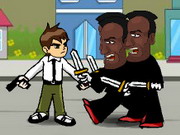 Online igrica Ben 10 Gang War free for kids