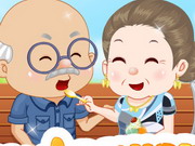 Online igrica Grandparents Ice Cream Date