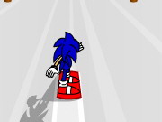 Online game Sonic 3d Snowboarding