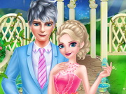 Elsa and Jack Frost Date Game