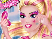 Szuper Barbie sminkje